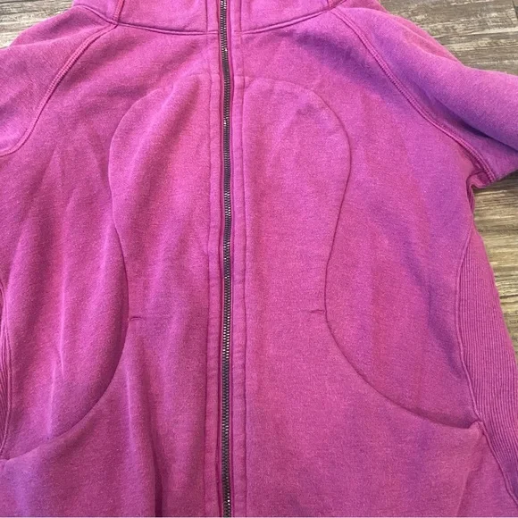 Lululemon scuba full zip hoodie lined purple - Picture 2 of 8